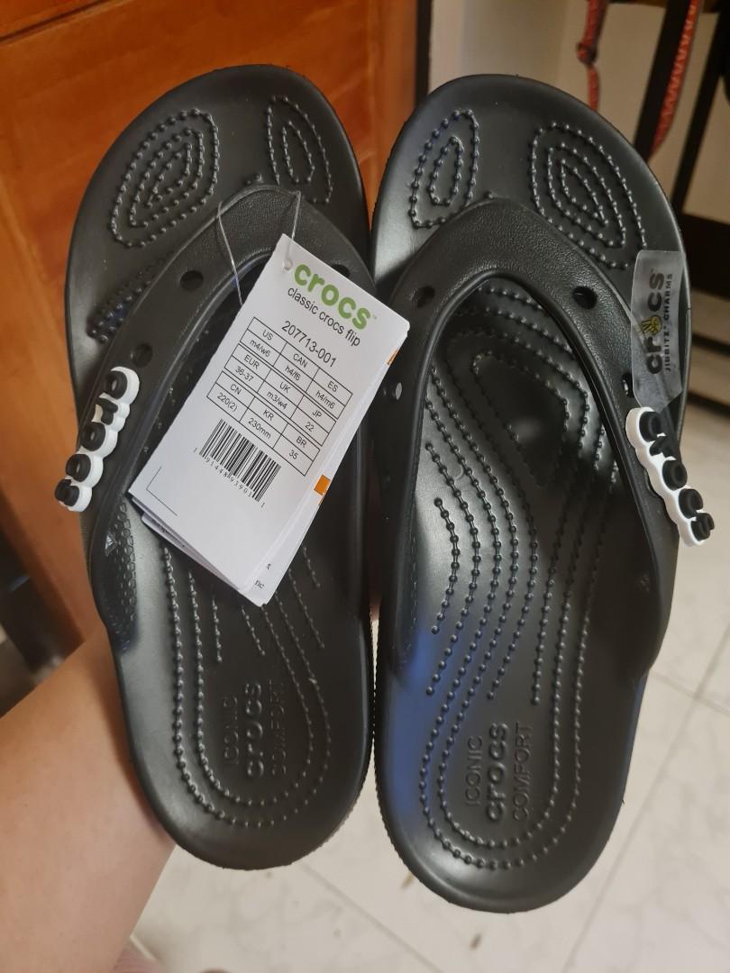CROCS CLASSIC FLIP, Women's Fashion, Footwear, Flats u0026 Sandals on Carousell