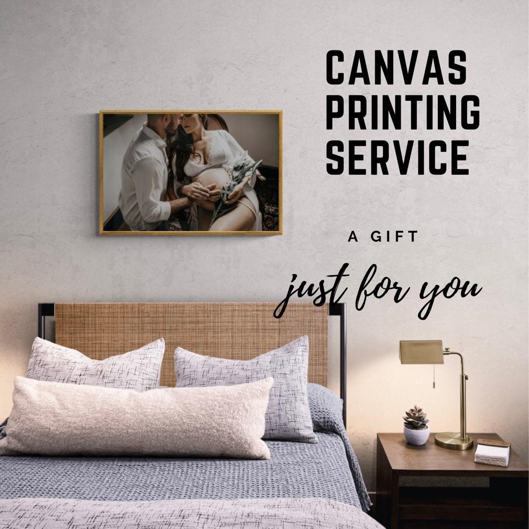 Customised Canvas Photo Printing Wall Decor of Painting art, Furniture & Home Living, Home Decor