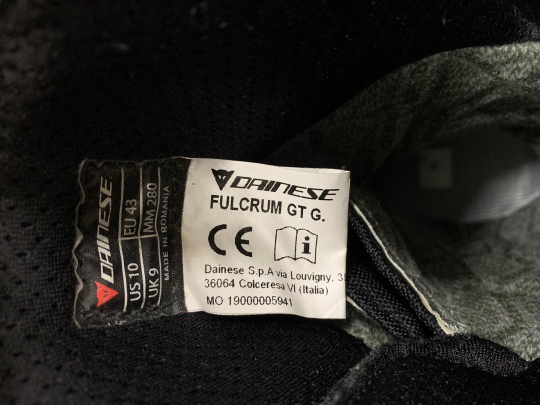 Dainese discount fulcrum boots
