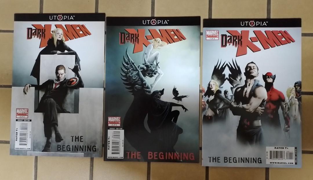Dark Xmen: The Beginning - 1,2,3 ( Jae Lee ! - Cover Art ) Marvel ...