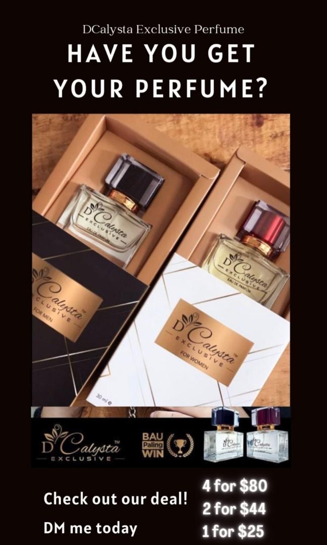 DCalysta Exclusive Perfume Long lasting, Beauty & Personal Care