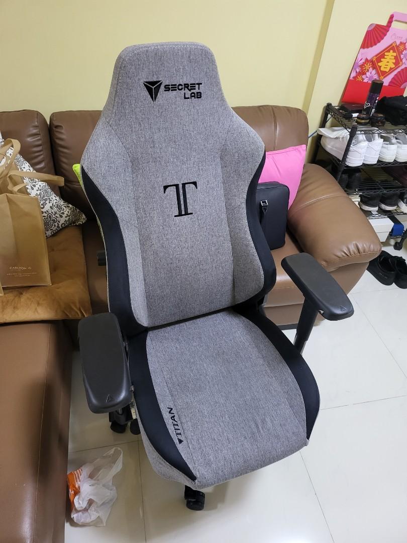 Deep Cleaned Secret Lab Chair, Furniture & Home Living, Furniture, Chairs on Carousell