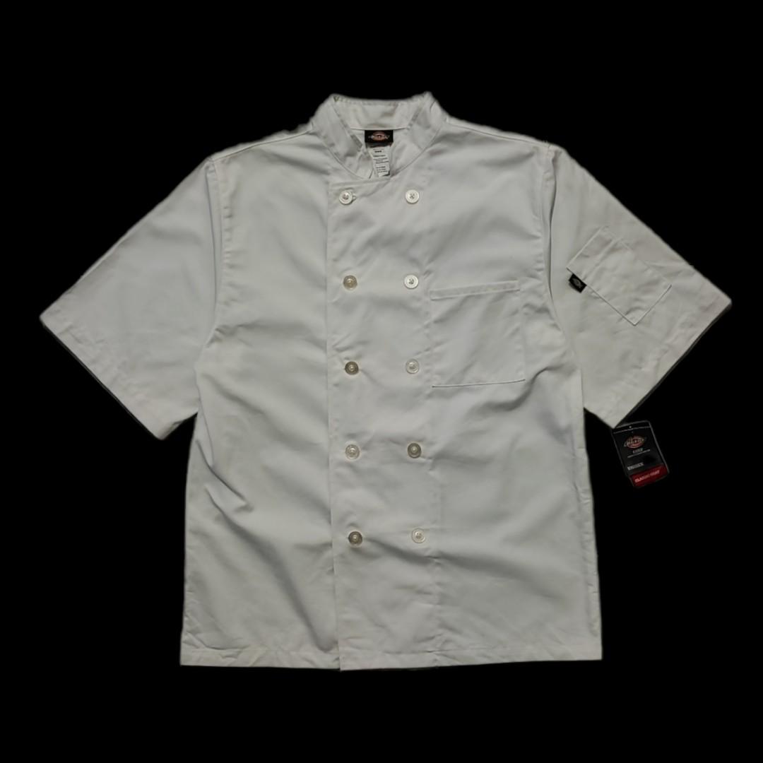 Dickies denim chef deals coat