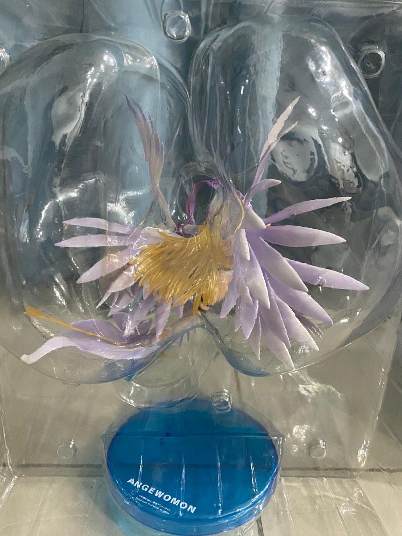 Megahouse Digimon Angewomon PVC Figure - Holy Arrow Pose, 10 5/8 Inches Tall, With Display Base - View #11
