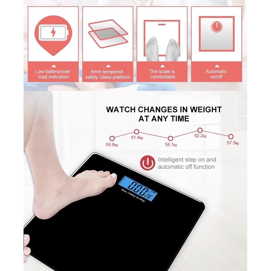 Digital Body Weighing Scale Temperature Fat Scales Weighing Machine