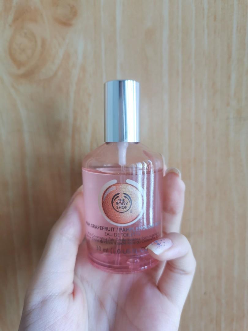 Discontinued) The Body Shop Pink Grapefruit Eau De Toilette Edt Perfume  30Ml, Beauty & Personal Care, Fragrance & Deodorants On Carousell
