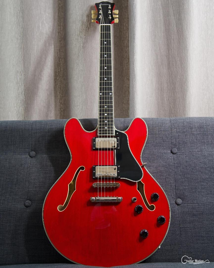 Eastman Guitars T386 Cherry Red