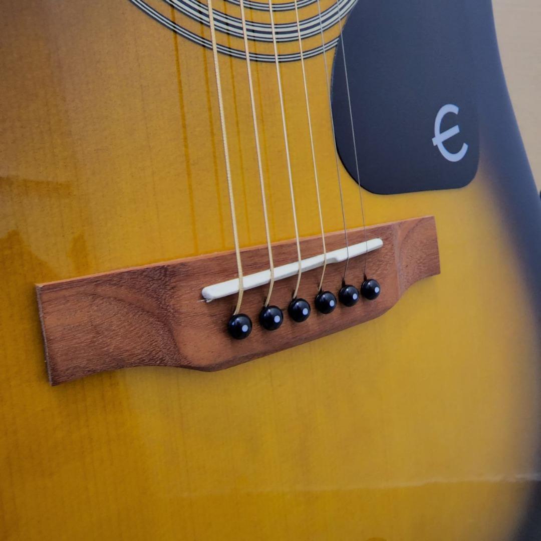 EPIPHONE PRO1 41 inch Dreadnought Acoustic Guitar Vintage Sunburst