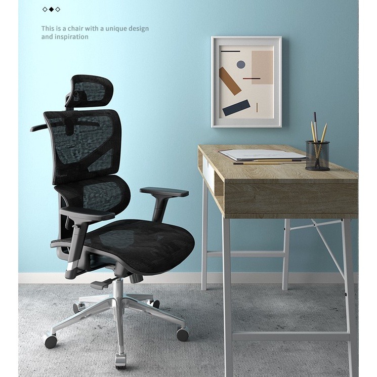 Ergonomic Office chair Full Mesh Office Chair with Headrest, Furniture