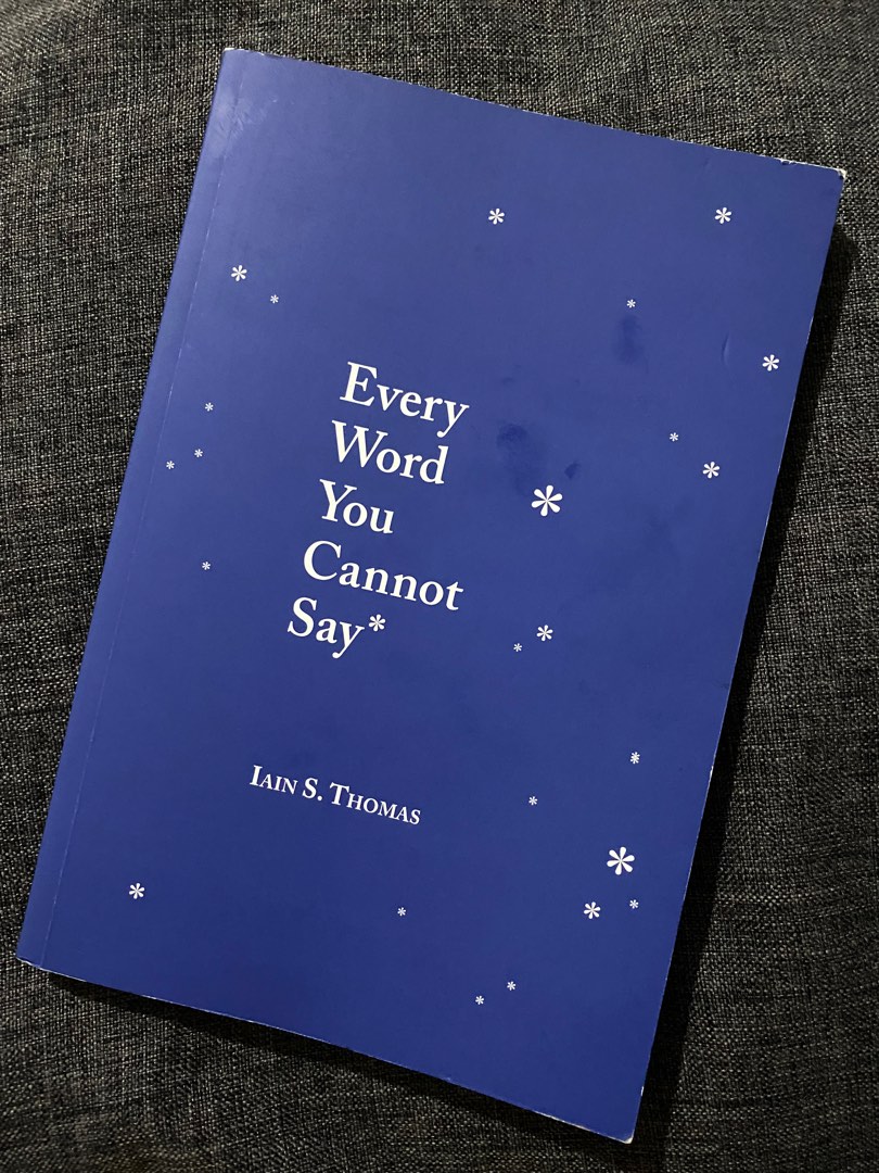 Every Word You Cannot Say by Ian S. Thomas, Hobbies & Toys, Books