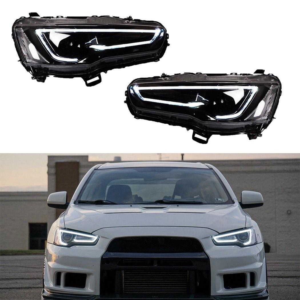 Evo top x headlights