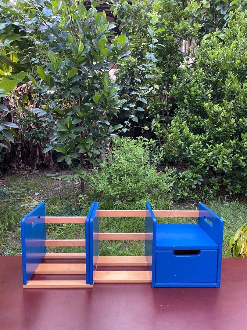 expandable wooden bookshelf, Furniture & Home Living, Home Decor, Other