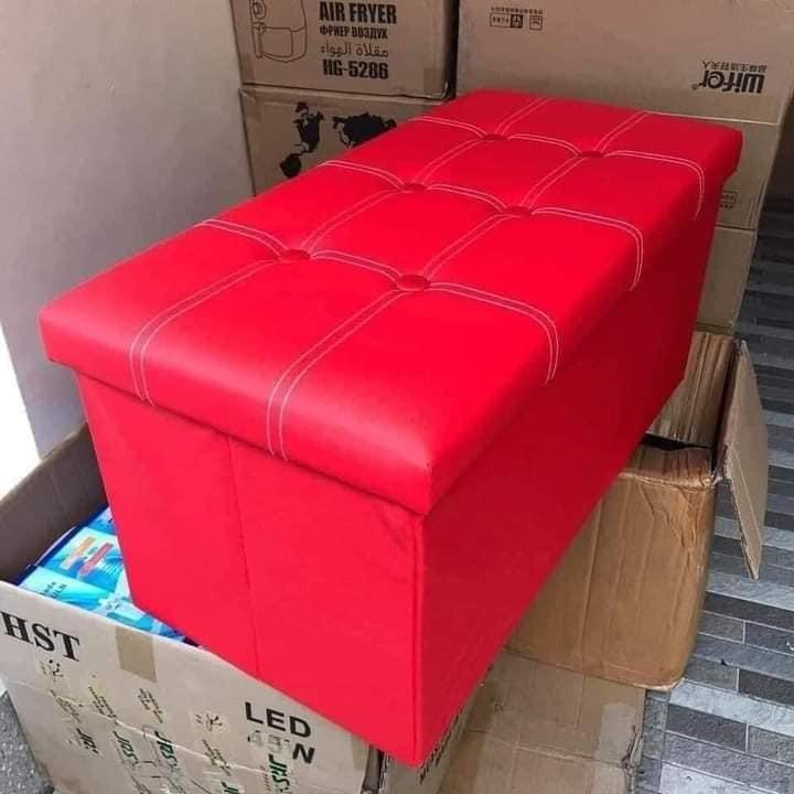Foldable Storage Chair/Storage Stool RECTANGULAR-BOX, Furniture & Home ...