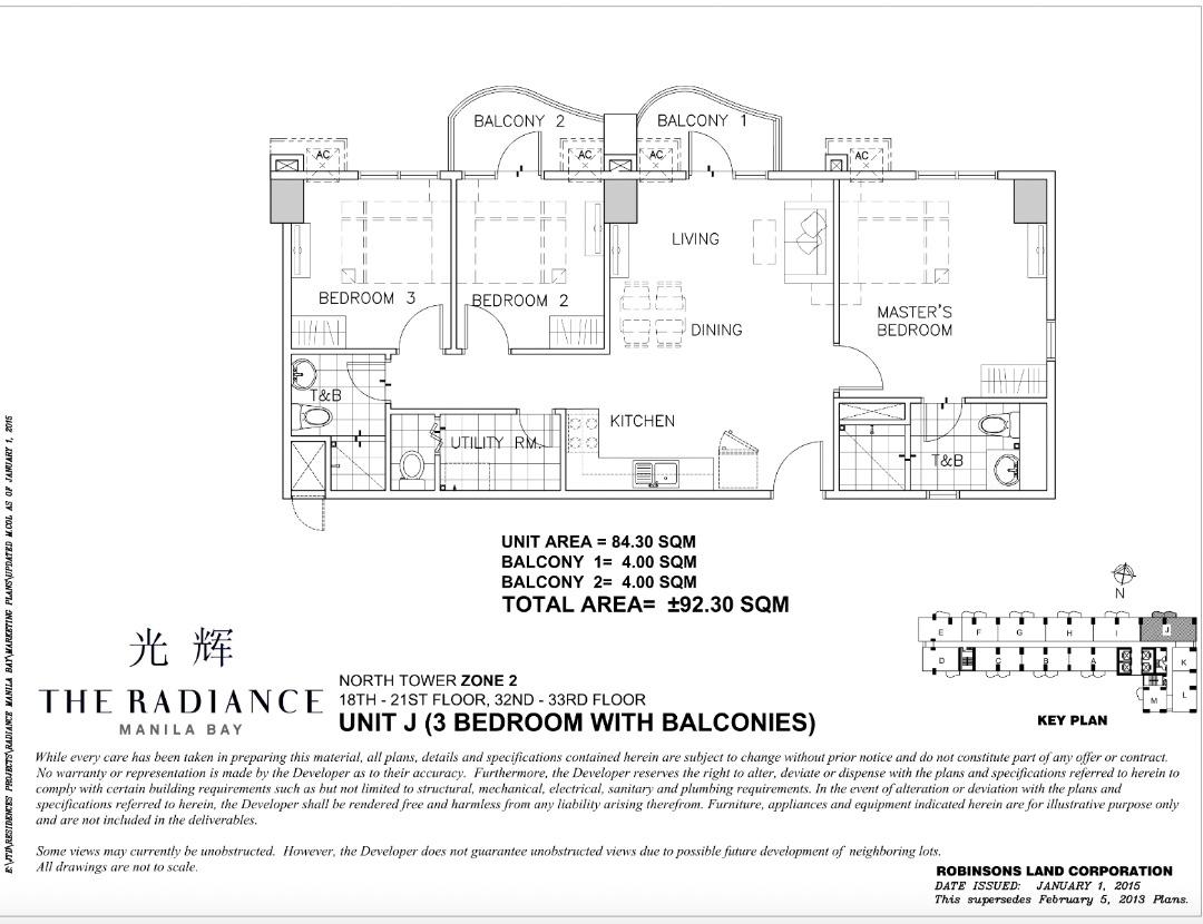 3 BEDROOM CONDO FOR SALE AT RADIANCE MANILA BAY,NEAR MOA PASAY CITY