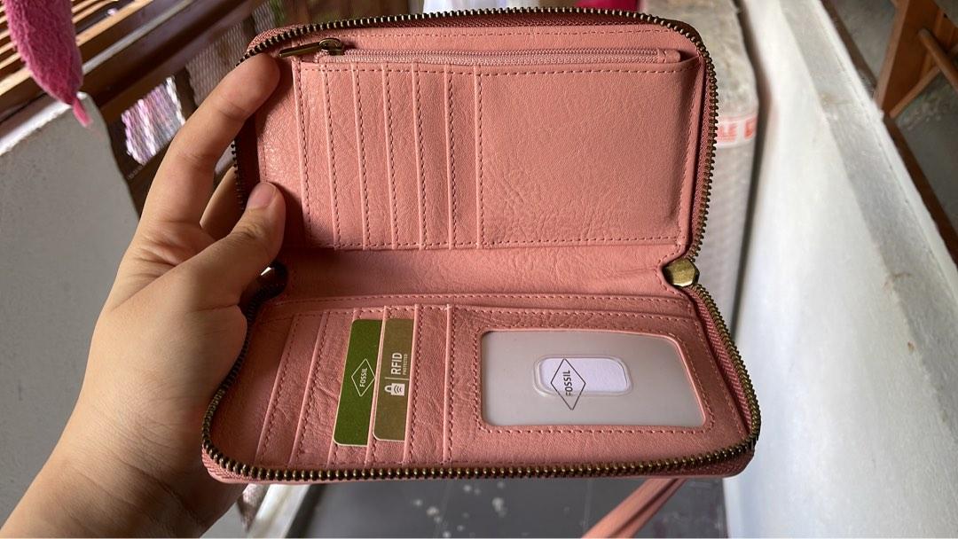 Fossil rfid hotsell purse