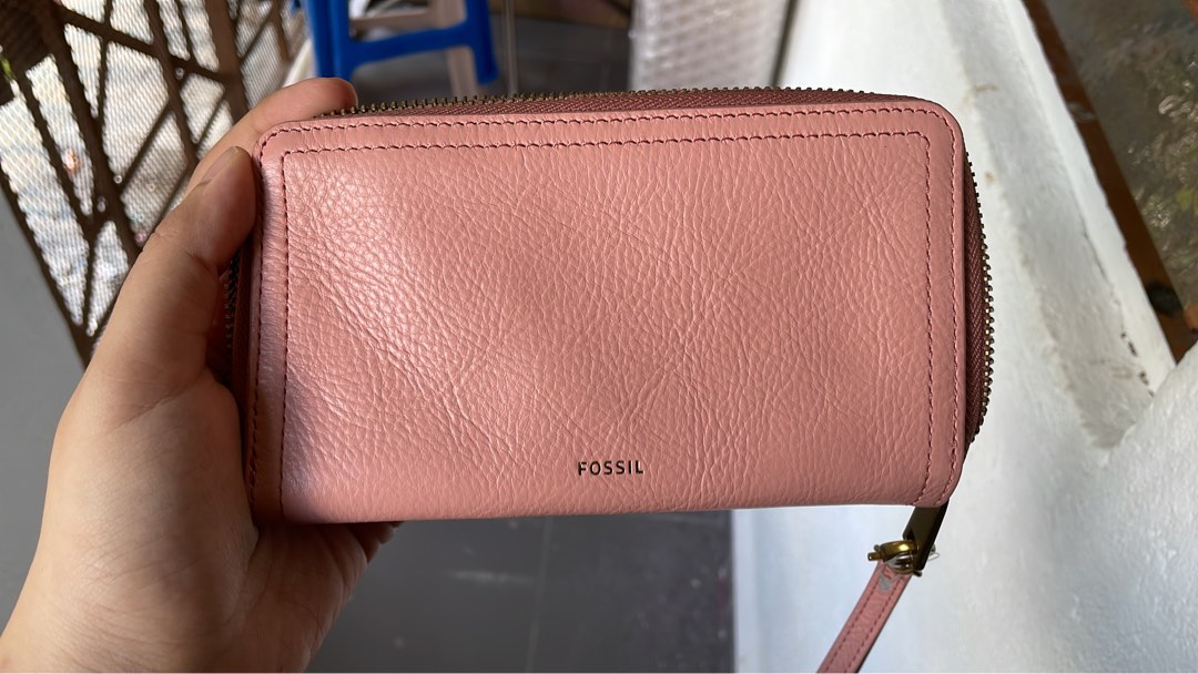 Fossil outlet rfid purse