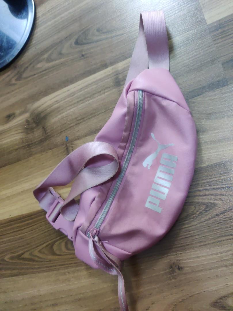 FREE Puma Pink Waist Bag Men s Fashion Bags Belt bags Clutches
