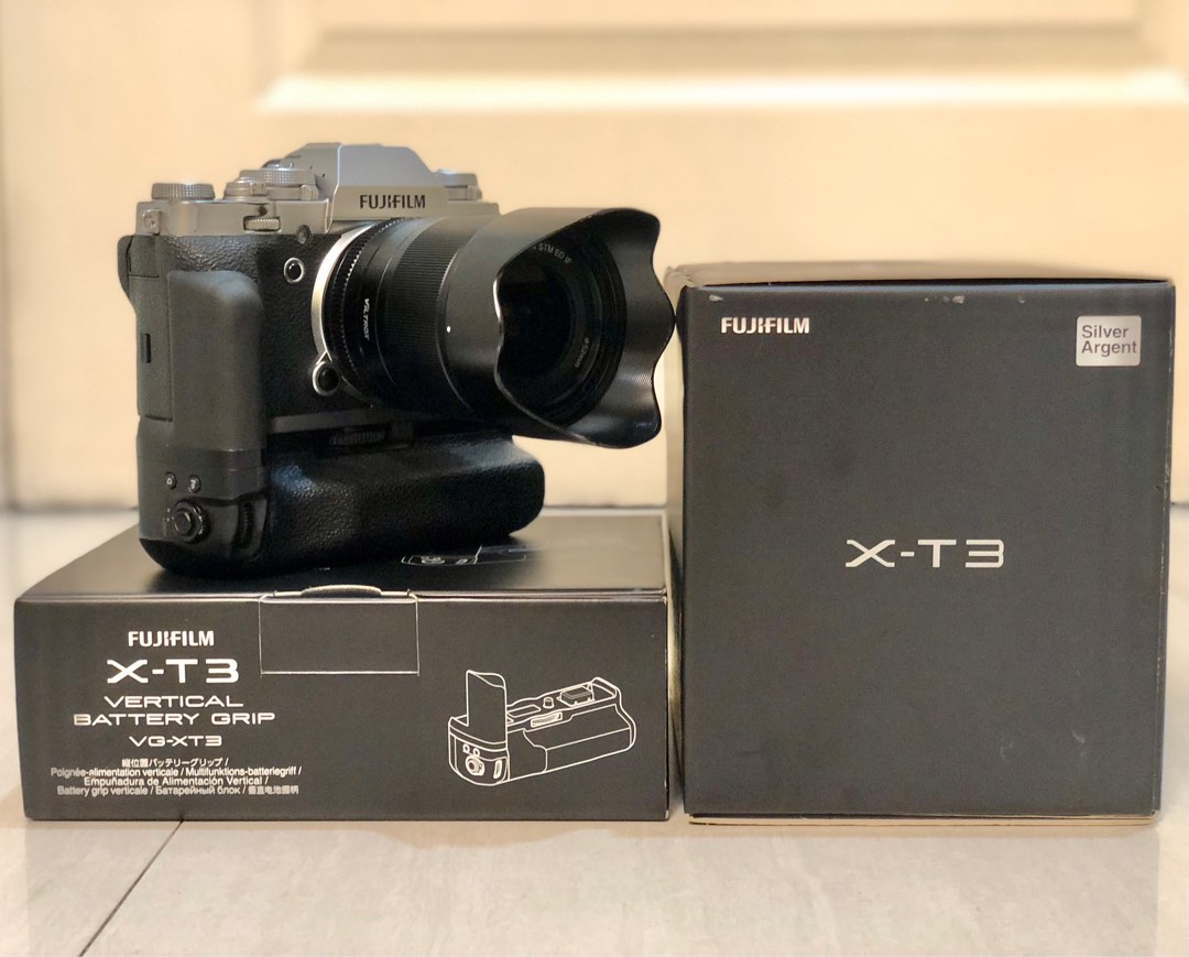 Fujifilm xt3 with Viltrox lens, Photography, Cameras on Carousell
