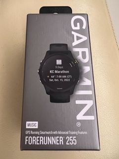 Garmin Forerunner 255 Music (行貨), 手提電話, 智能穿戴裝置及智能