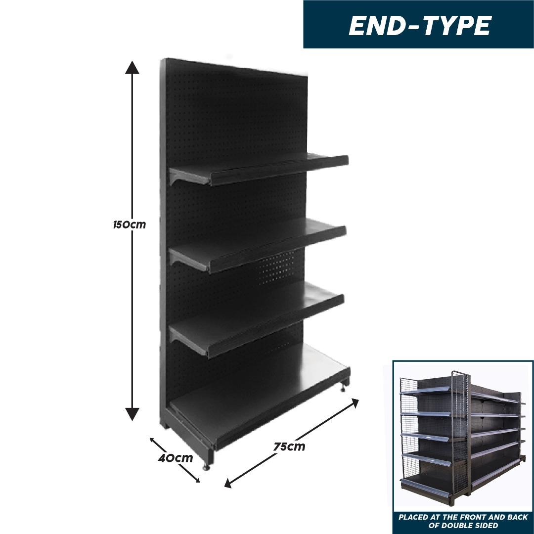 Gondola Supermarket Rack Grocery Display Shelves, Furniture & Home