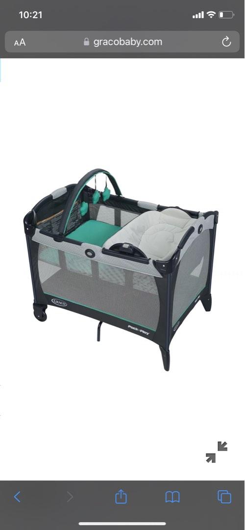 Graco pack and play baby travel cot, Babies & Kids, Baby Nursery & Kids