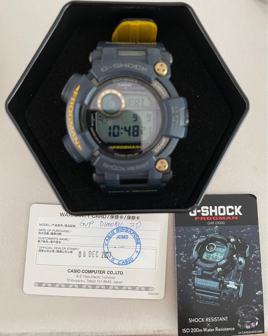 Casio frogman sales for sale