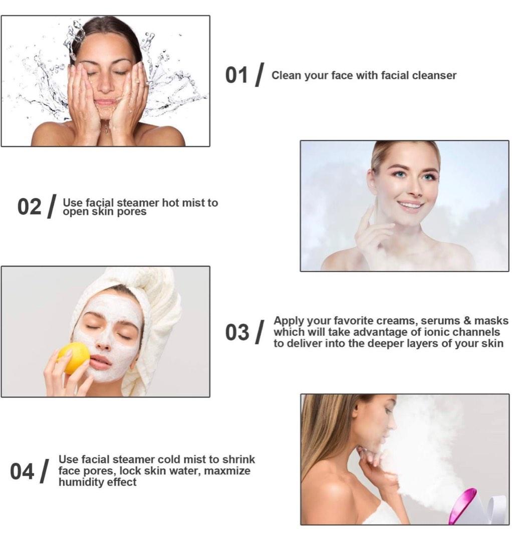 Hangsun SPA Quality Facial Steamer, Beauty & Personal Care, Face, Face