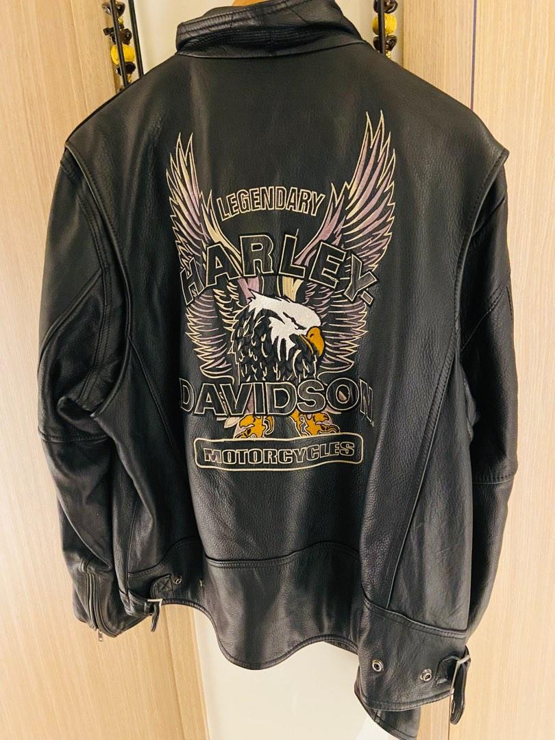 Harley davidson leather jacket 3xl online