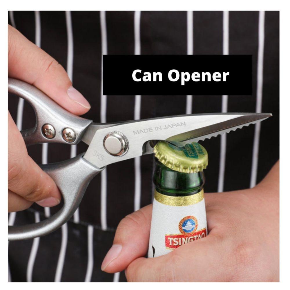 Heavy Duty Titanium Kitchen Scissor/Shear/Cutter/Can Opener Japan ...
