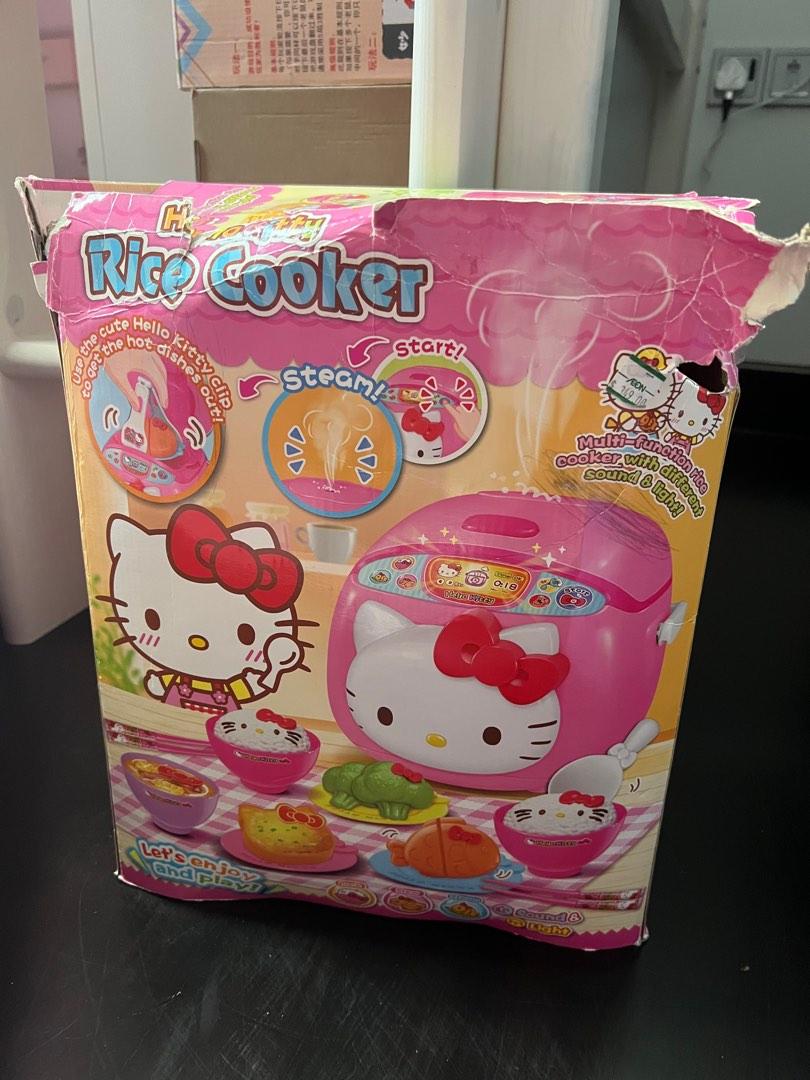 Hello Kitty Rice Cooker Set, Hobbies & Toys, Toys & Games on Carousell