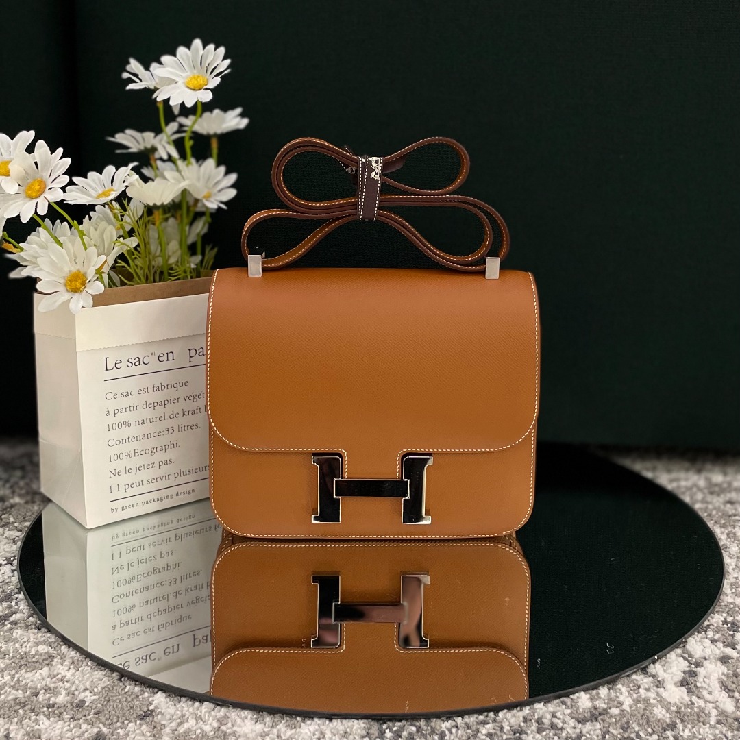 Hermes Constance 24 Cactus Epsom Gold Hardware - Vendome Monte Carlo