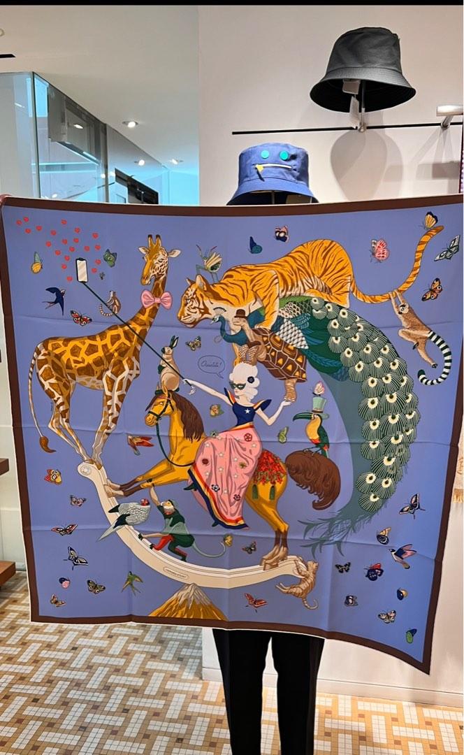 Hermes Story Scarf, Luxury, Accessories on Carousell