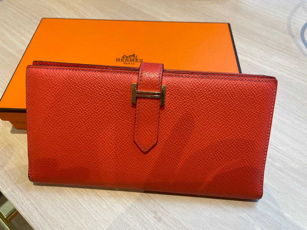 Hermes wallet (Bearn bi-fold), Women's Fashion, Bags & Wallets, Wallets ...