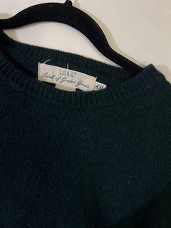 H&M Dark Green Knit Sweater