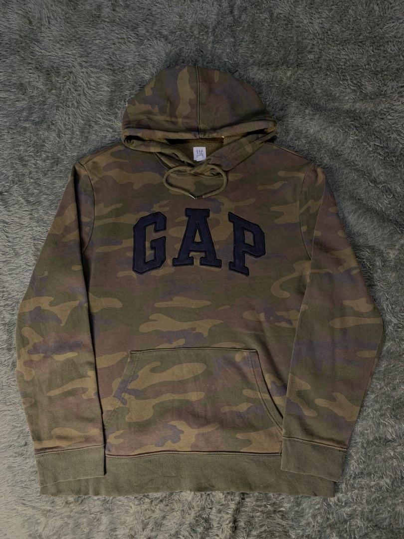 gap camo sweater