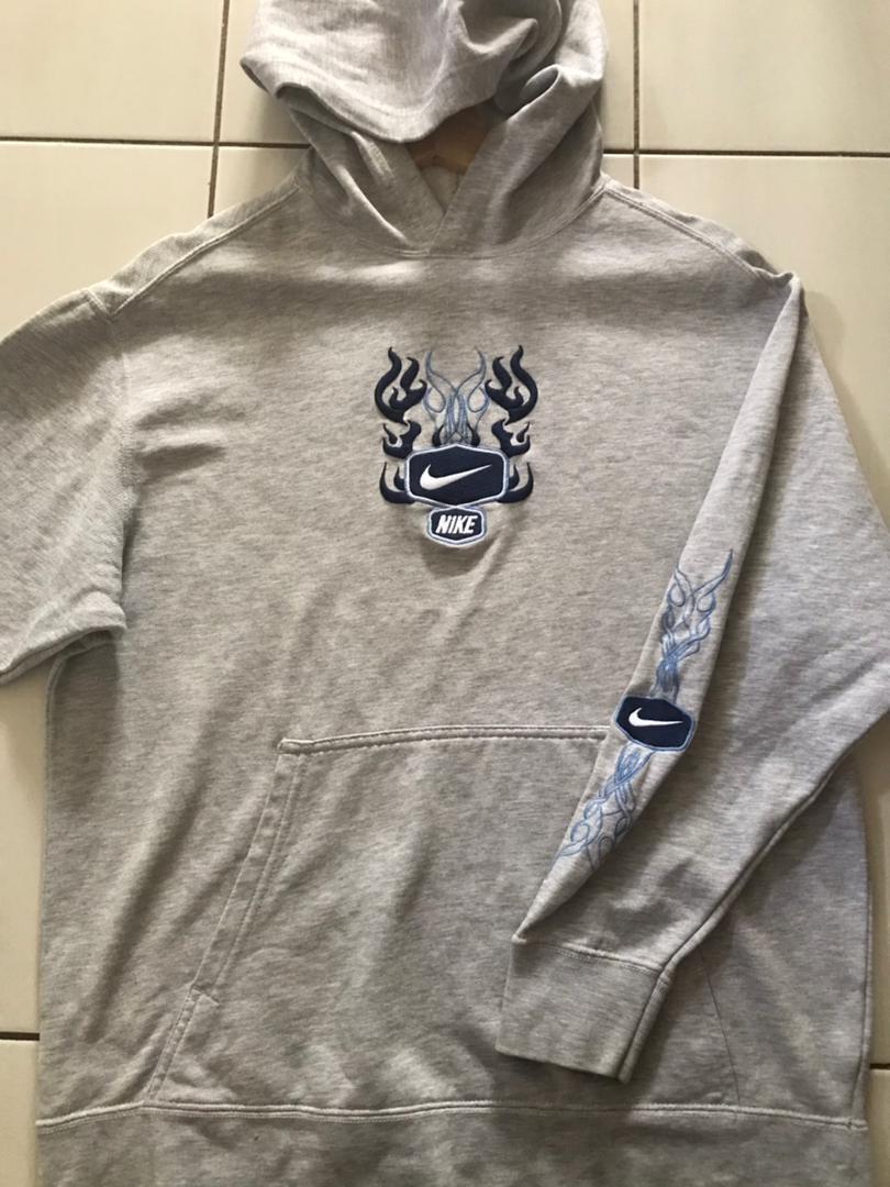 Nike online flame hoodie