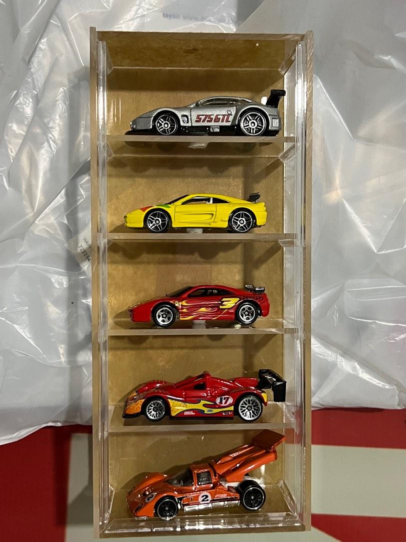 Hot Wheels Ferrari Loose Items Lot Sale with Display Case Hobbies