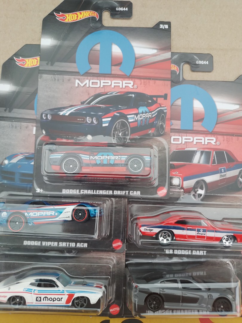Hot wheels clearance mopar set