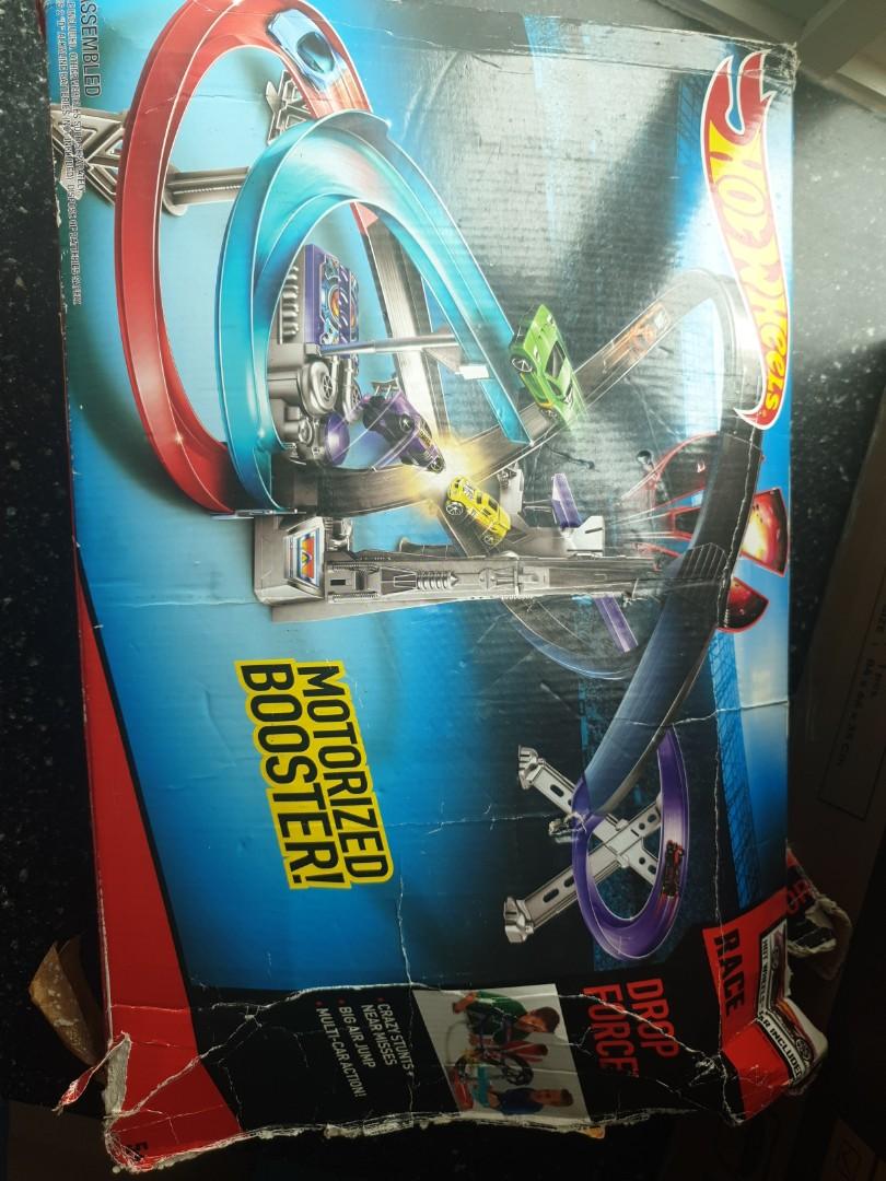 Hotwheels drop force track set, Hobbies & Toys, Toys & Games on Carousell