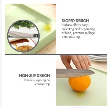 Houze - Gradient / Plastic Chopping Board (FC0620), Furniture & Home ...