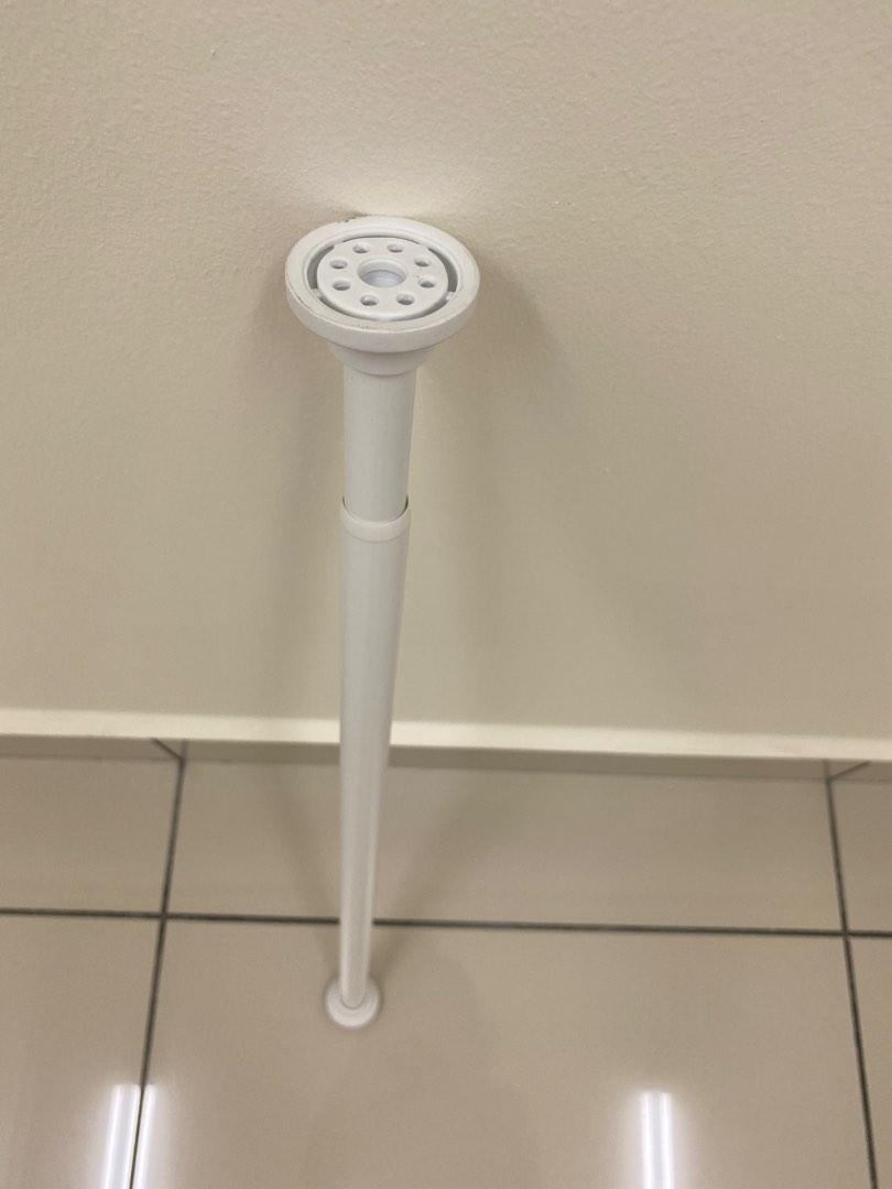 Ikea shower curtain & rod, Furniture & Home Living, Bathroom & Kitchen