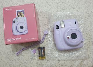 Instax Mini 11 Instant Camera in Lilac Purple - Never Used