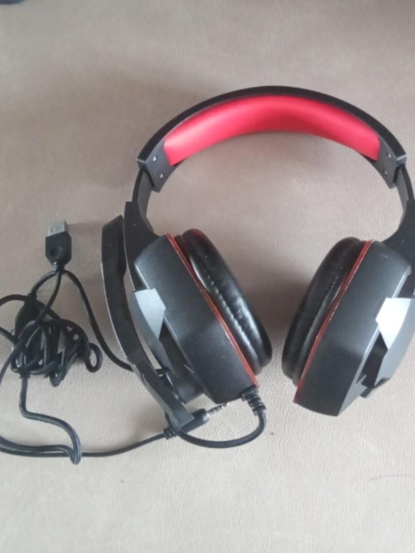 Kakusiga RGB Headphones, Audio, Headphones & Headsets on Carousell