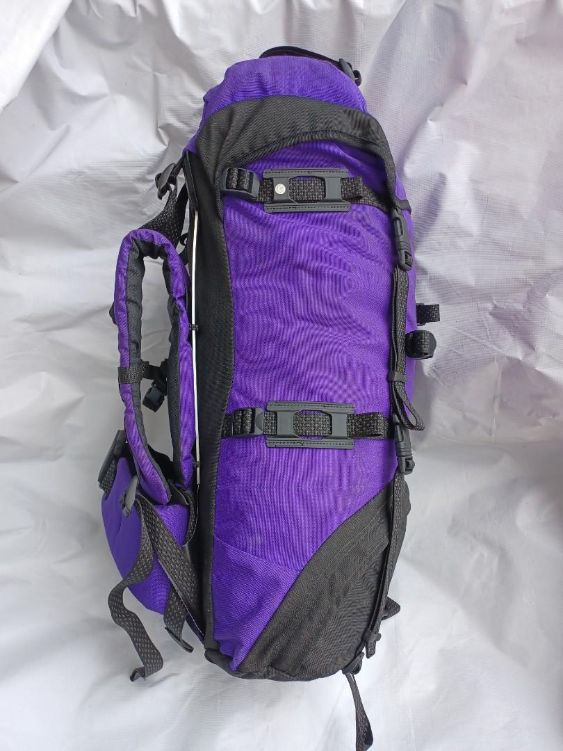 Black and sales purple karrimor bag
