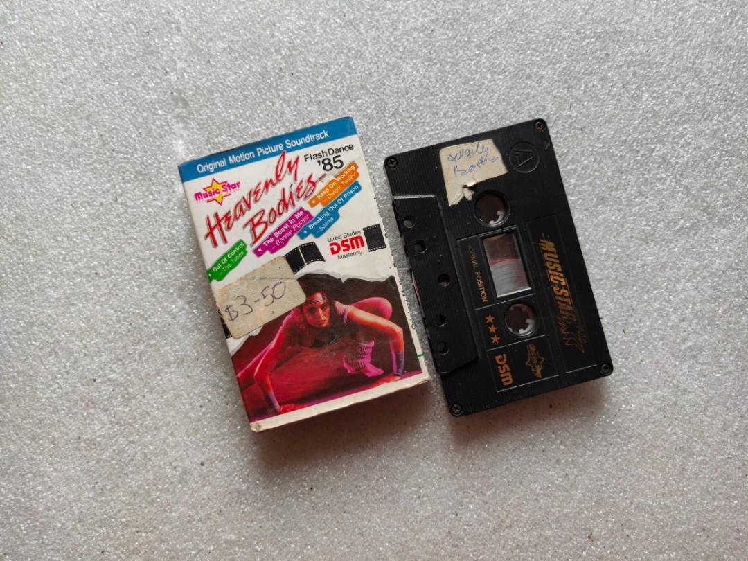 Kaset pita synthpop pop rock disco HEAVENLY BODIES soundtrack, Musik