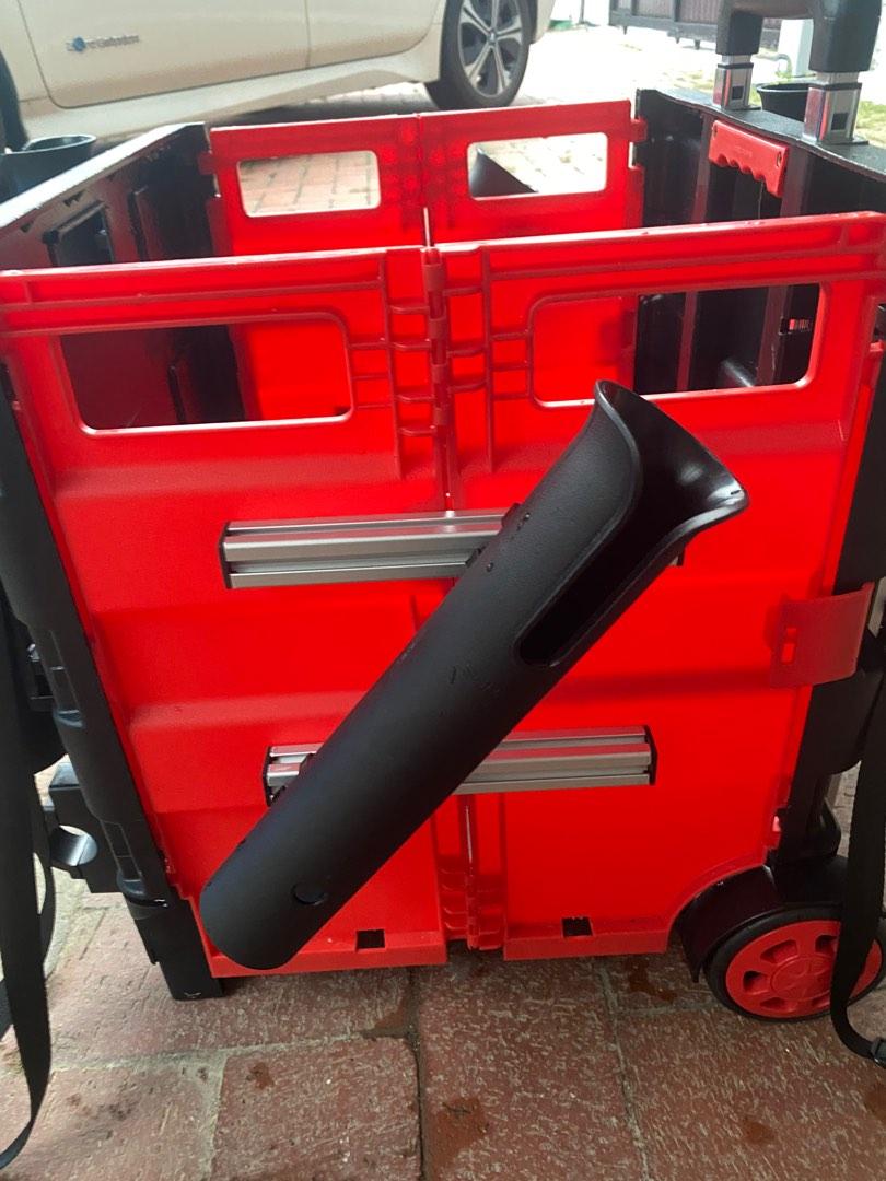 Kayak fishing trolley with rod holders, Sports Equipment, Fishing on