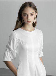 Khau Studio Irene Dress in White