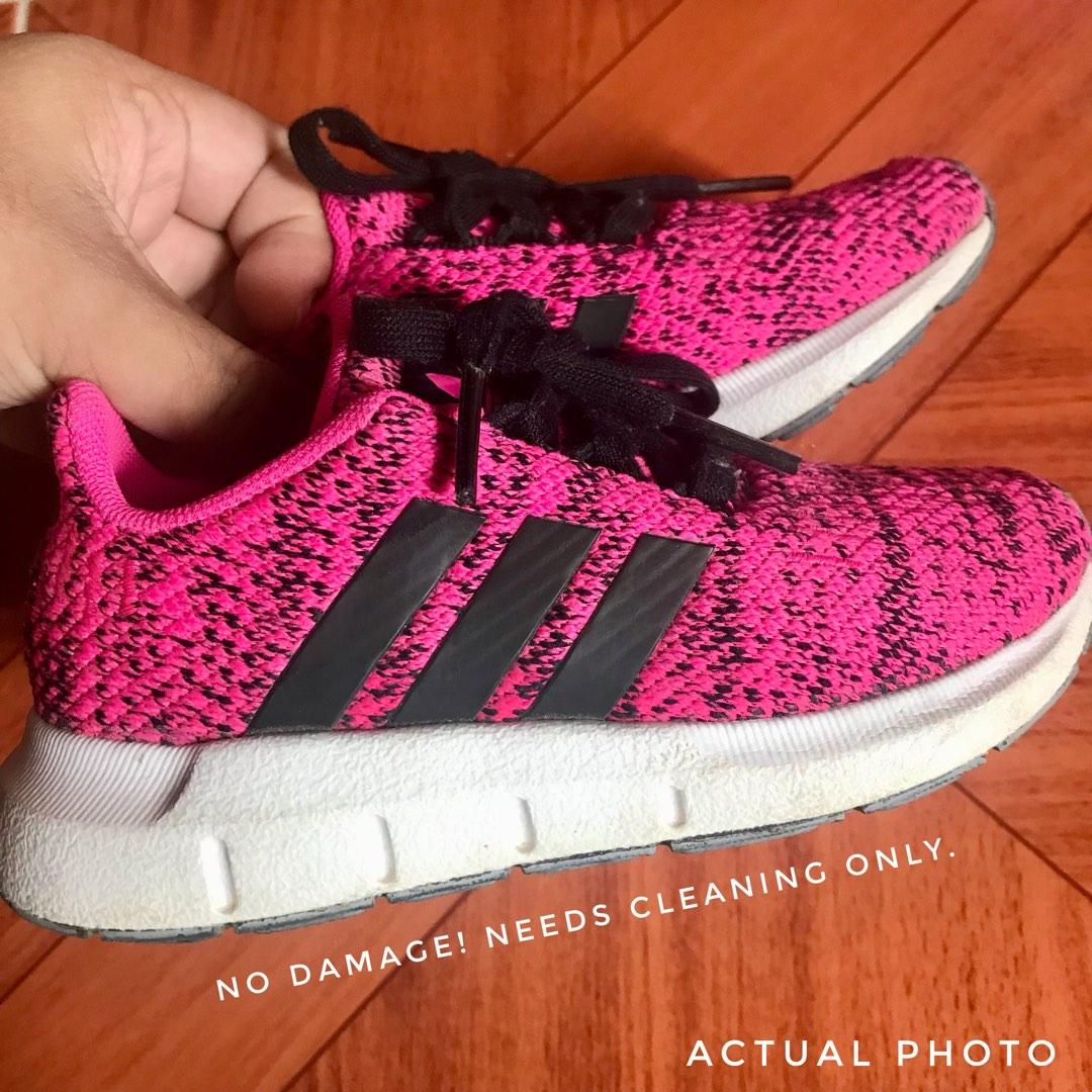 Kids Original Adidas Swift Run Shoes, Babies u0026 Kids, Babies u0026 Kids Fashion  on Carousell