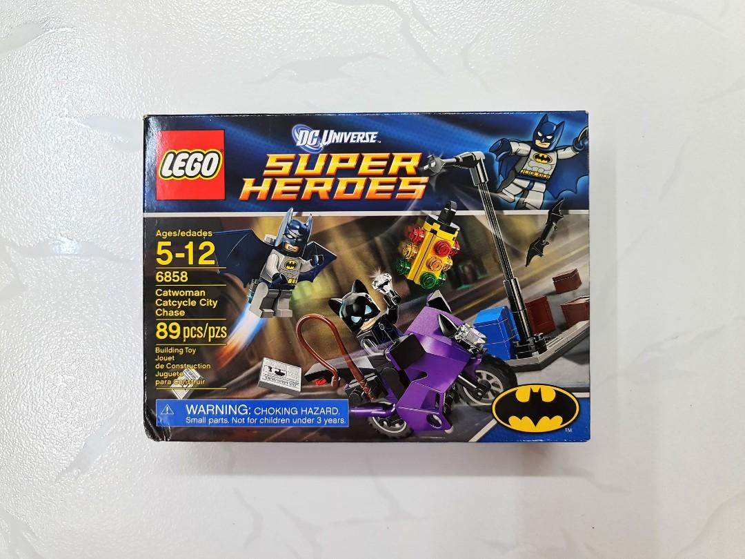 Lego DC Comics Super Heroes Batman 6858 Catwoman Catcycle
