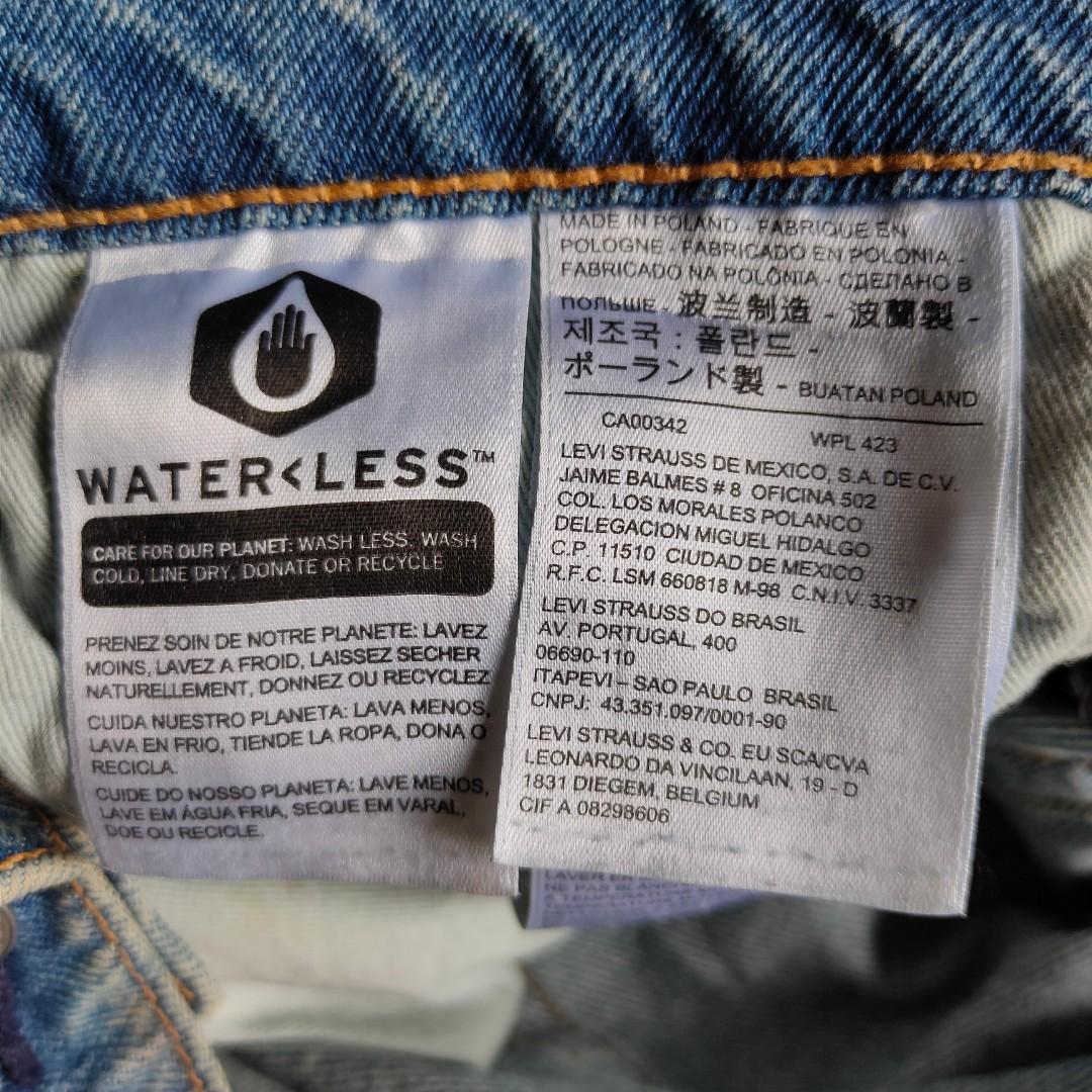 LEVI'S 502™ BIG E WATERLESS JEANS | Leather Patch Slim, Men's Fashion,  Bottoms, Jeans on Carousell
